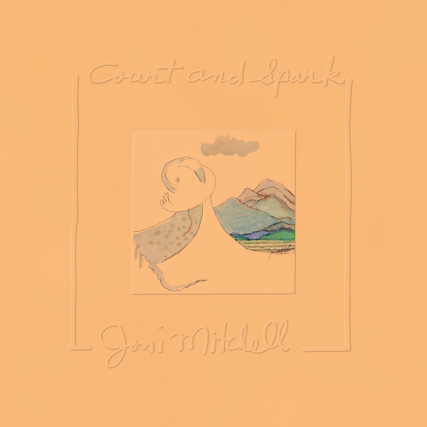 Joni Mitchell - Court and Spark (Limited Edition, Clear Bottle Green Vinyl) (LP)