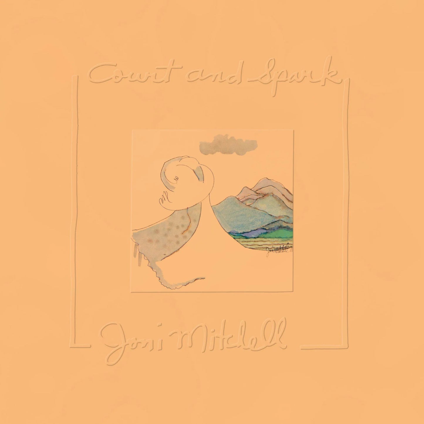 Joni Mitchell - Court and Spark (Limited Edition, Clear Bottle Green Vinyl) (LP)