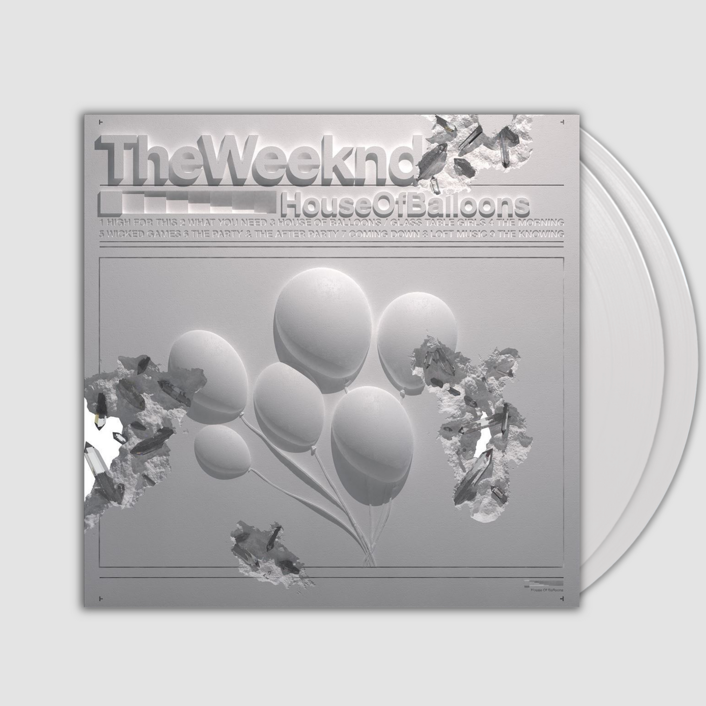 The Weeknd - House Of Balloons (Limited Anniversary Edition, Clear Vinyl) (2 LP)
