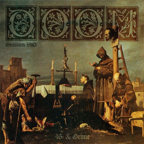 16/Grime - Doom Sessions Vol. 3 (Striped Brown & Yellow & Red Vinyl) (LP) - Joco Records