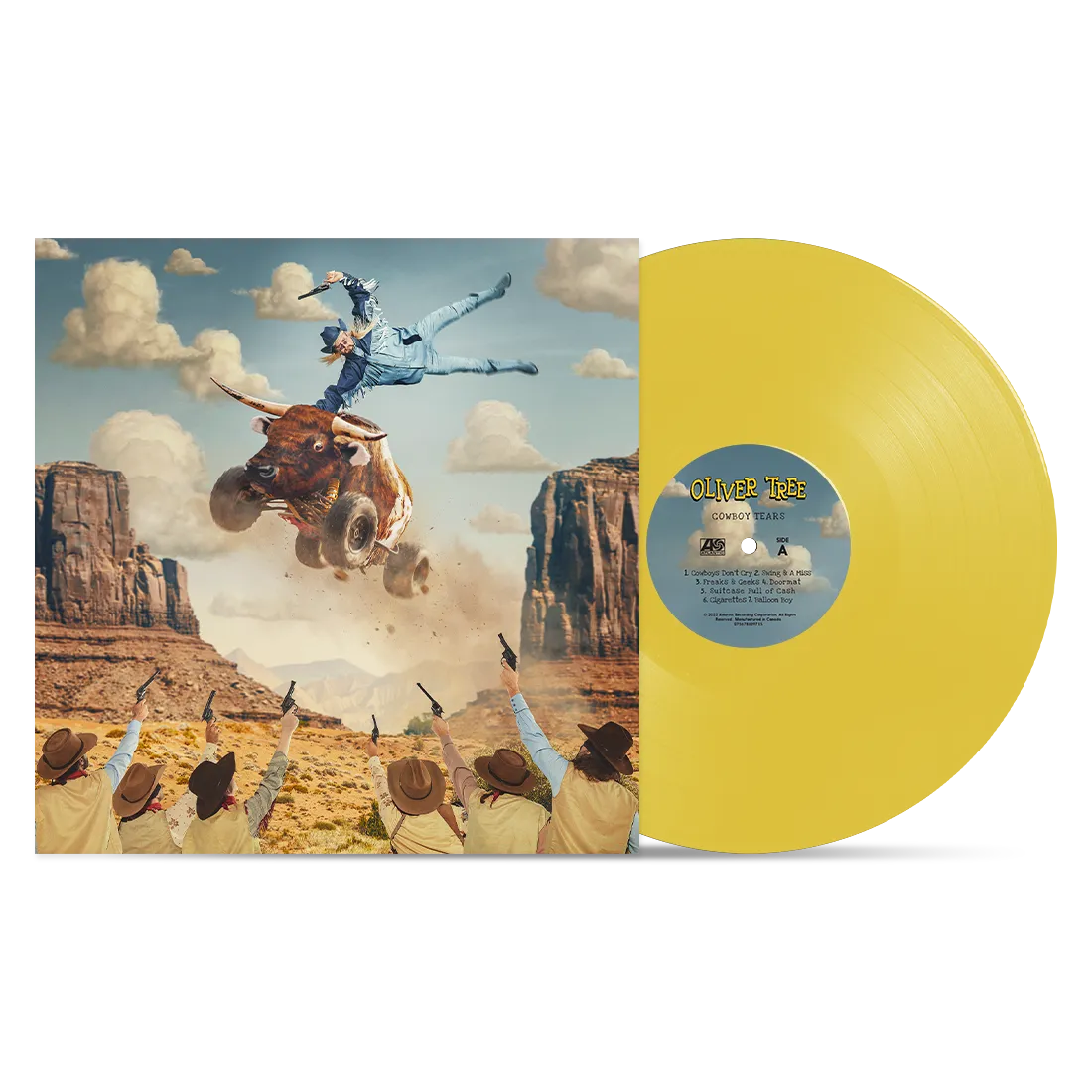 Oliver Tree - Cowboy Tears (Limited Edition, Canary Yellow Vinyl) (LP)
