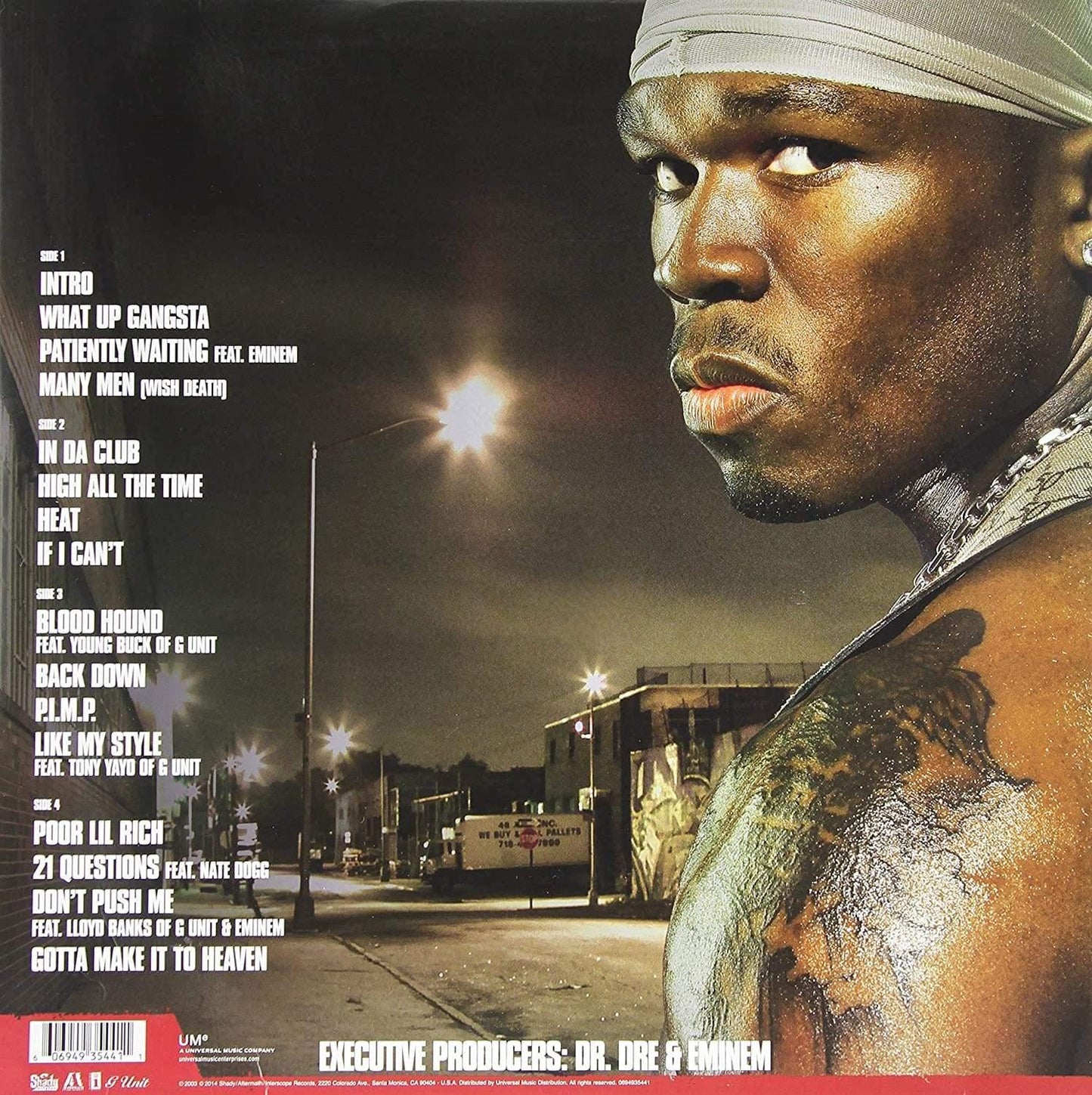 50 Cent - Get Rich Or Die Tryin' (2 LP) - Joco Records