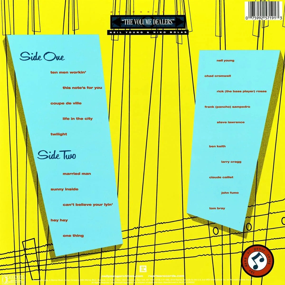 Neil Young - This Note's For You (LP) - Joco Records