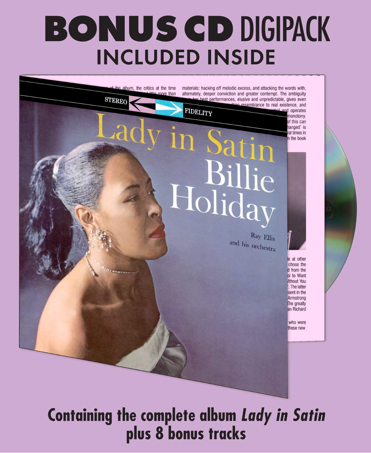 Billie Holiday - Lady In Satin (Limited Edition Import, Bonus CD, 180 Gram) (LP)