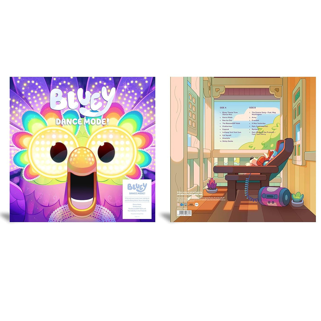 Bluey - Bluey Dance Mode (Limited, Edition, Orange Vinyl) (LP)