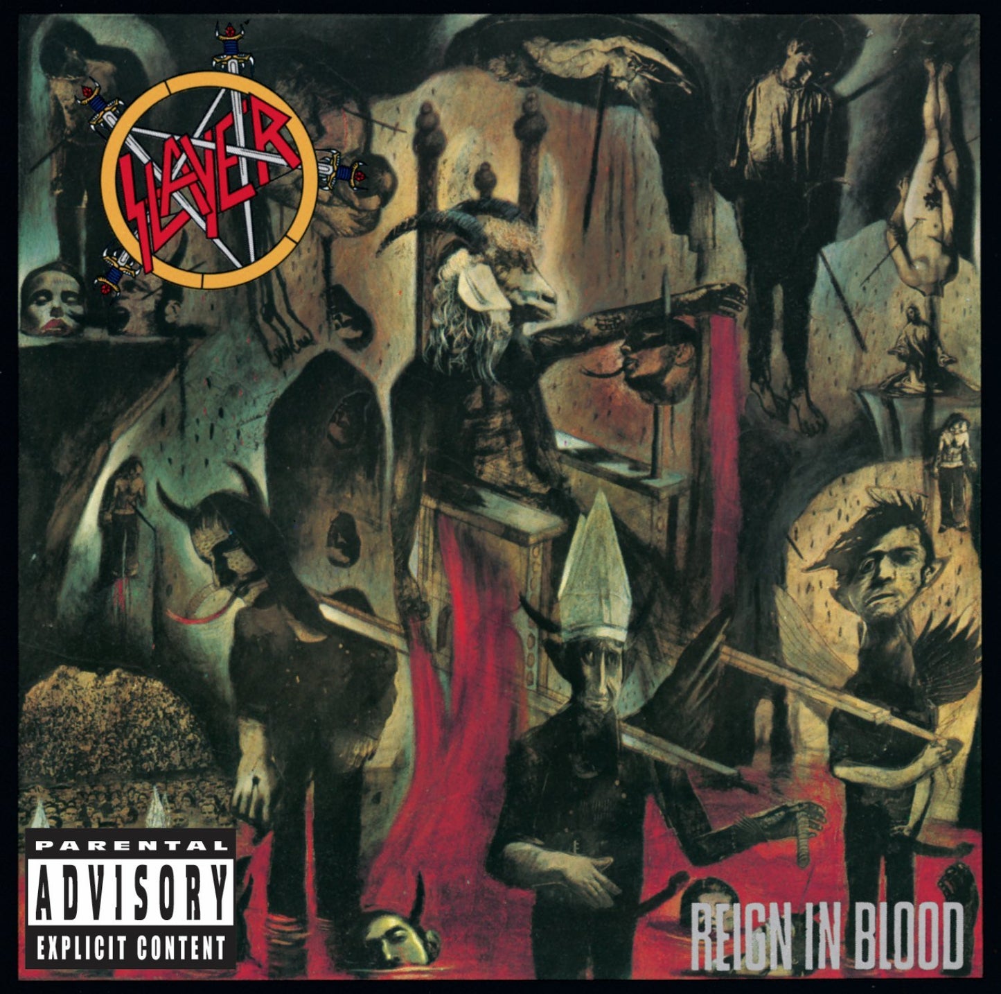 Slayer - Reign In Blood (Indie Exclusive, Red Splatter Vinyl) (LP) - Joco Records