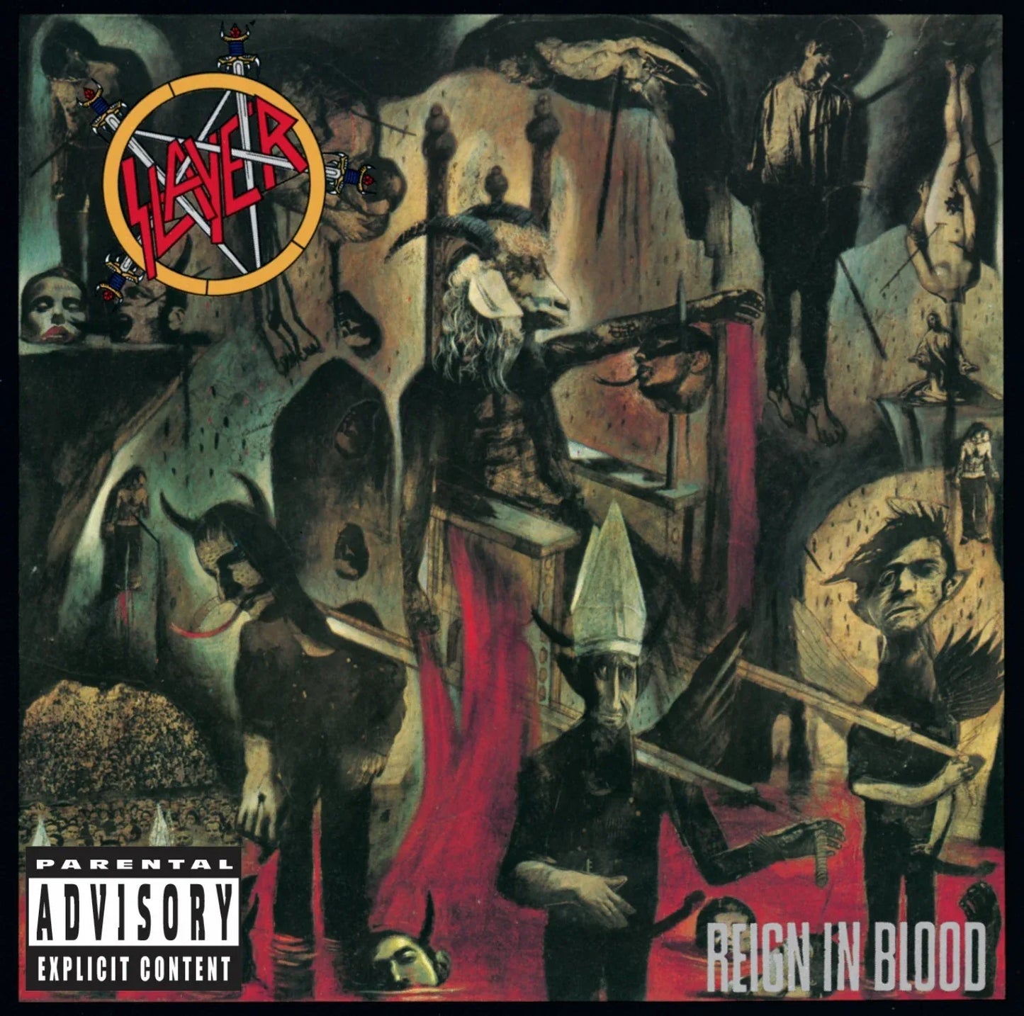 Slayer - Reign In Blood (Indie Exclusive, Red Splatter Vinyl) (LP) - Joco Records