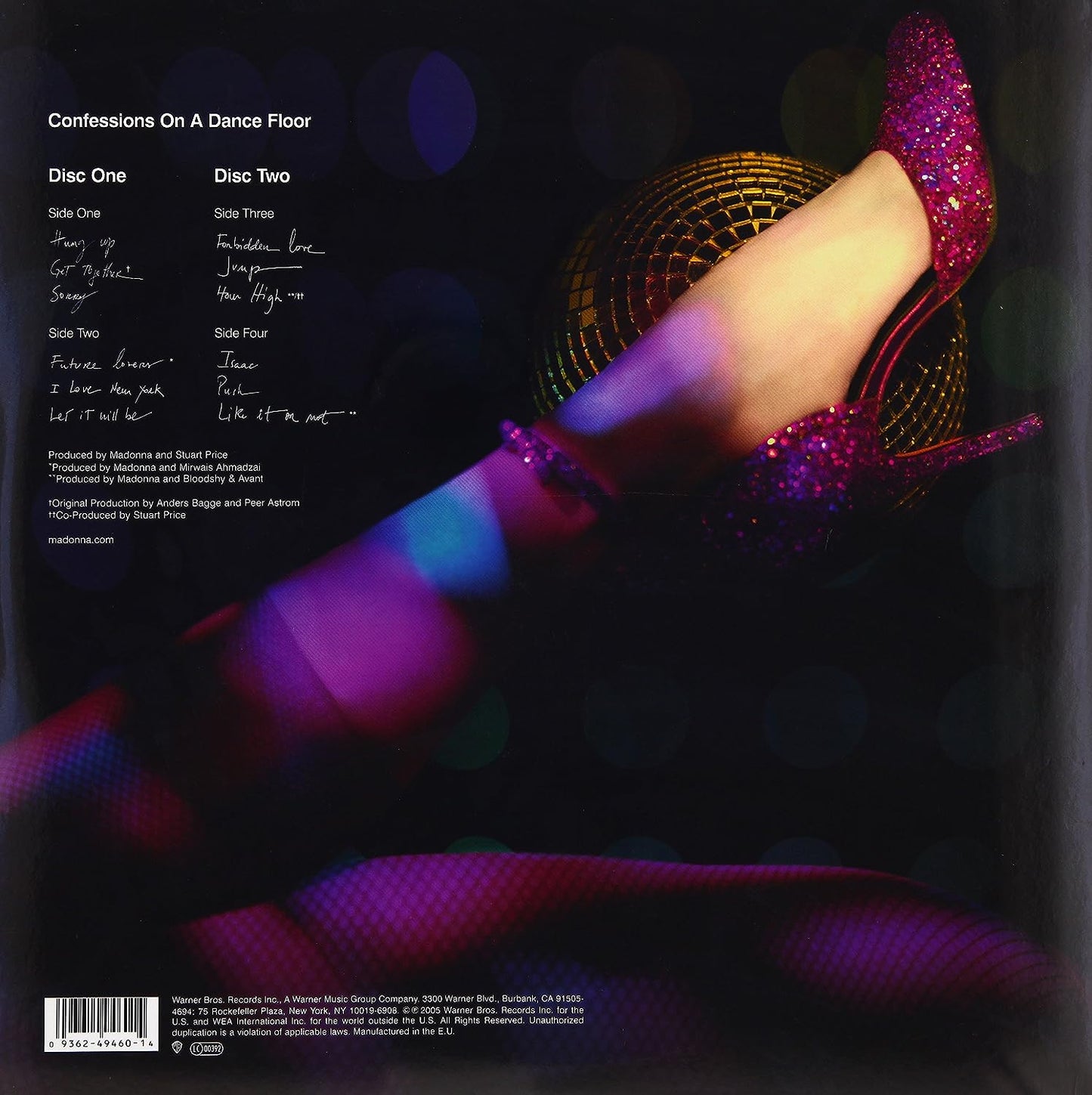Madonna - Confessions On A Dancefloor (Limited Edition Import, Pink Vinyl) (LP) - Joco Records