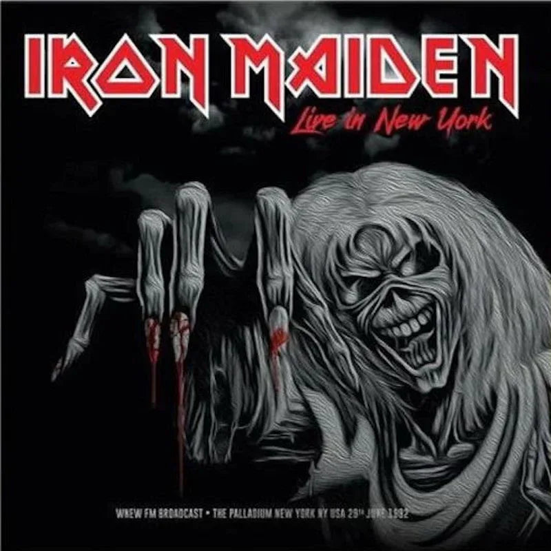 Iron Maiden - Live In New York: Palladium June 29th, 1982 (Limited Edition Import, Yellow Vinyl) (LP)