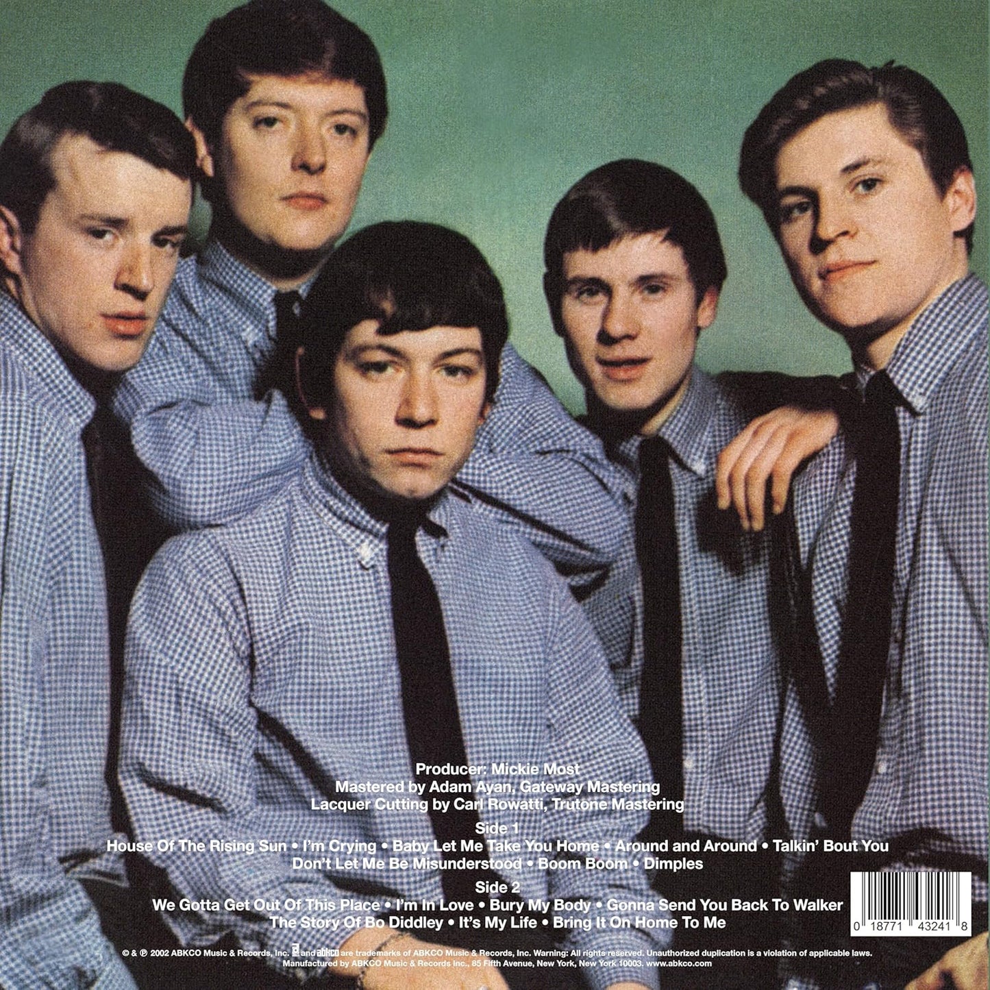 The Animals - Best Of The Animals (Limited Edition, 180 Gram, Clear Vinyl) (LP)