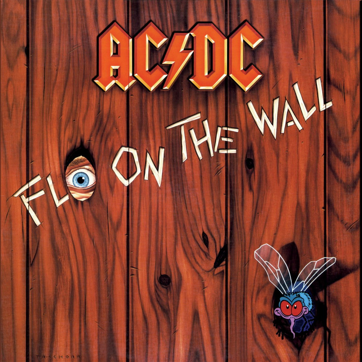 AC/DC - Fly On The Wall (50th Anniversary Edition, Gold Vinyl) (LP) - Joco Records