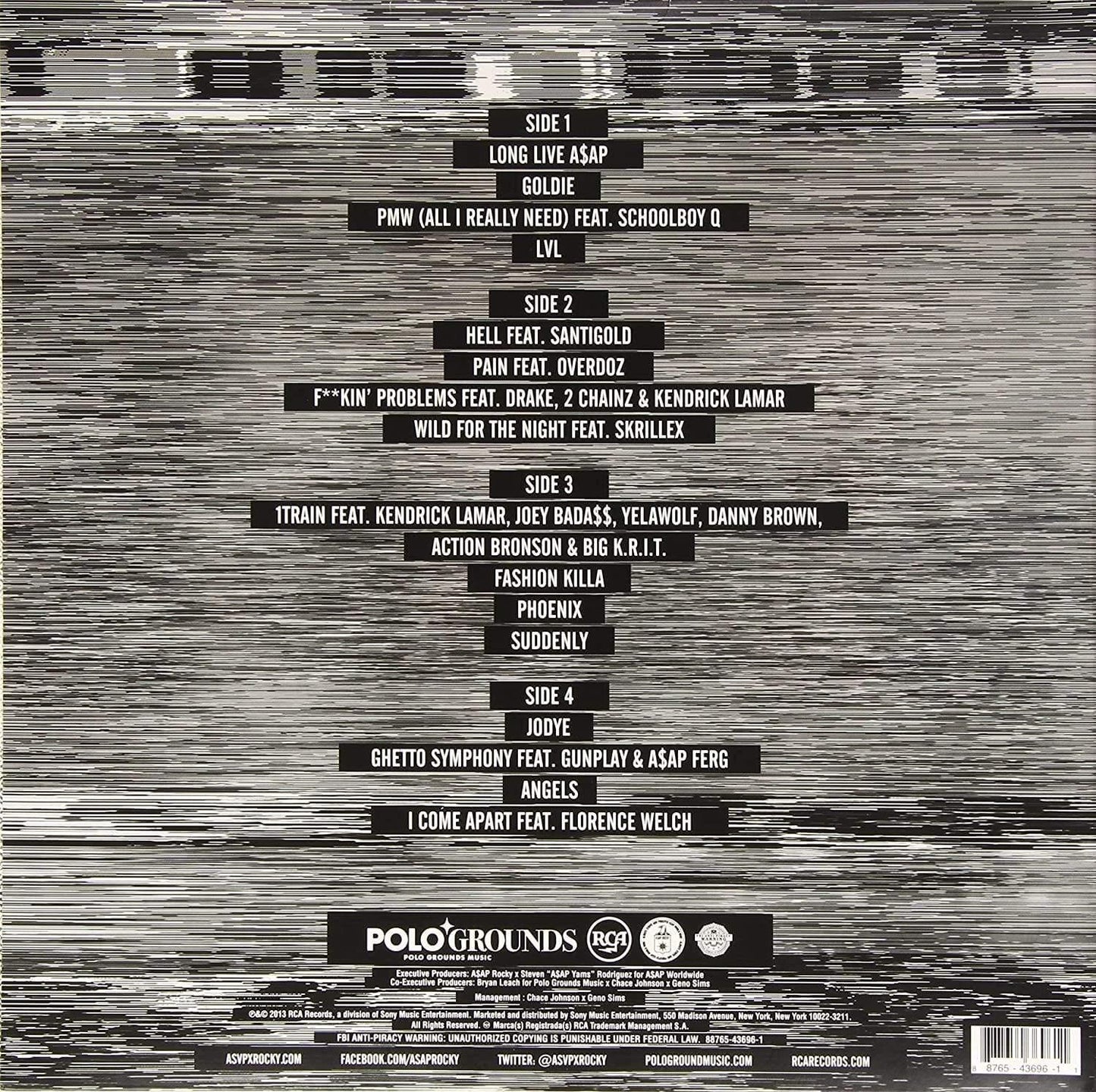 A$ap Rocky - Long.Live.A$ap (Limited Deluxe Edition, Gatefold, Orange Translucent Color) (2 LP) - Joco Records
