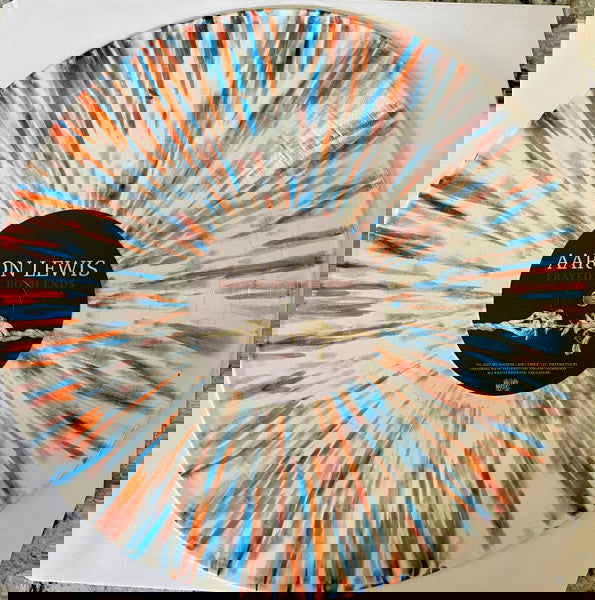 Aaron Lewis - Frayed At Both Ends (Limited Edition Import, Red & Blue Splatter Vinyl) (LP) - Joco Records