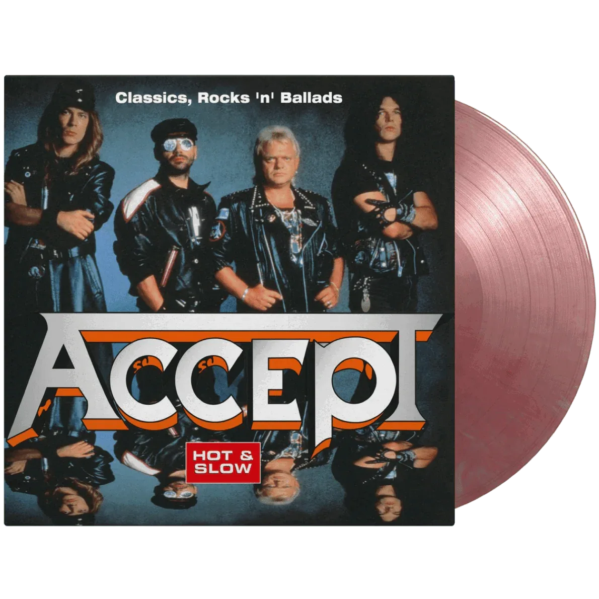 Accept - Hot & Slow (Limited 20th Anniversary Edition, 180 Gram, Silvery & Red Vinyl) (2 LP) - Joco Records
