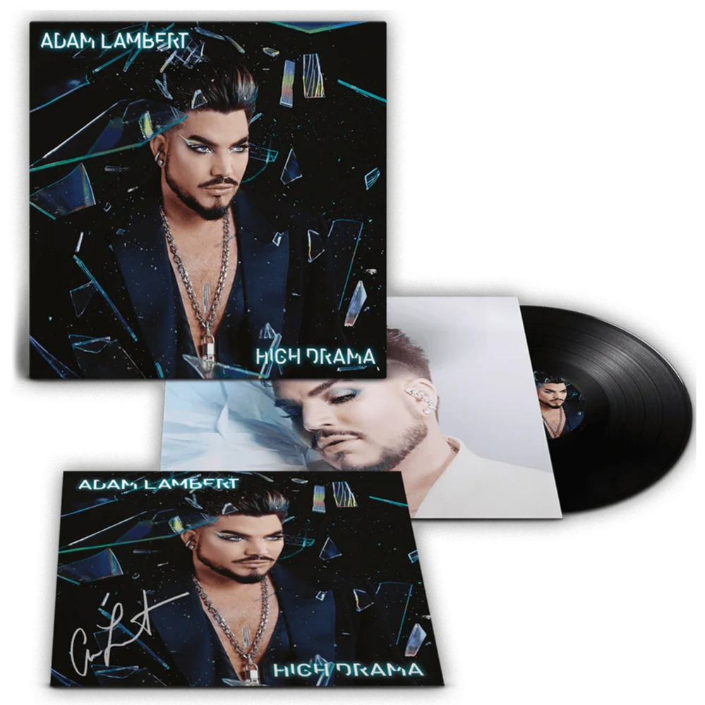Adam Lambert - High Drama (Autographed) (LP)