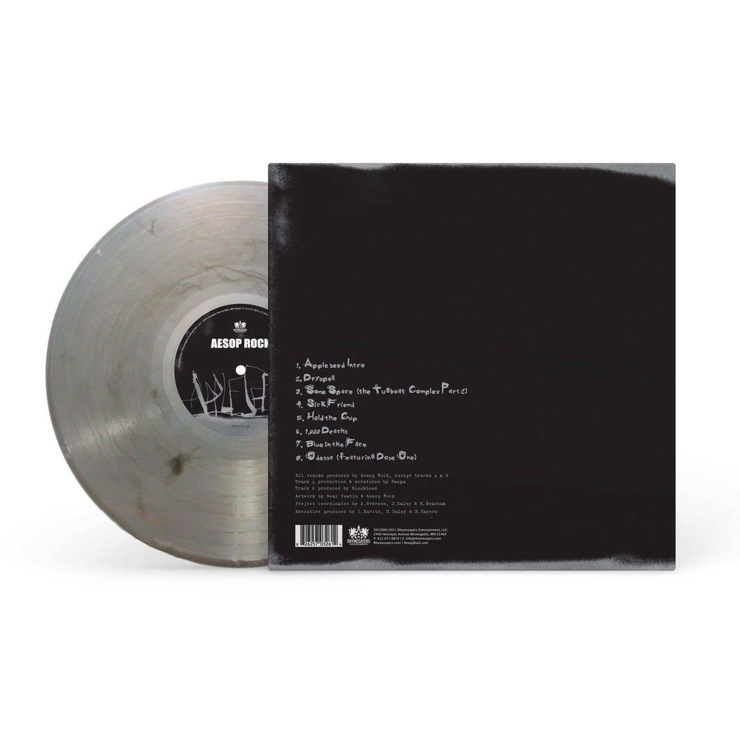 Aesop Rock - Appleseed (Indie Exclusive Edition, Clear & Black Smoke Vinyl) (LP) - Joco Records