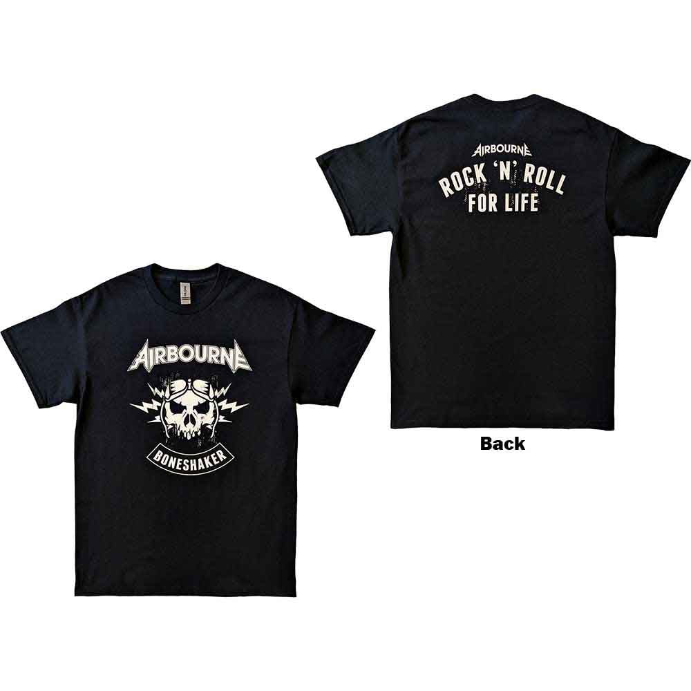 Airbourne - R 'n' R Boneshaker (T-Shirt) - Joco Records
