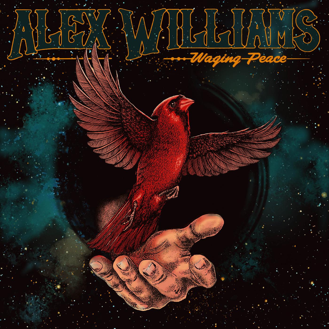 Alex Williams - Waging Peace (Red Vinyl) - Joco Records