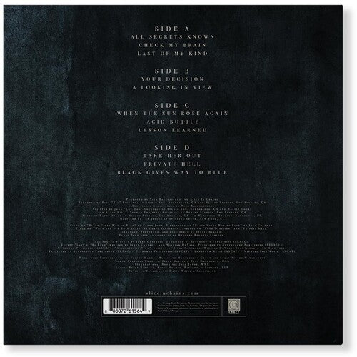 Alice In Chains - Black Gives Way To Blue (2 LP) - Joco Records