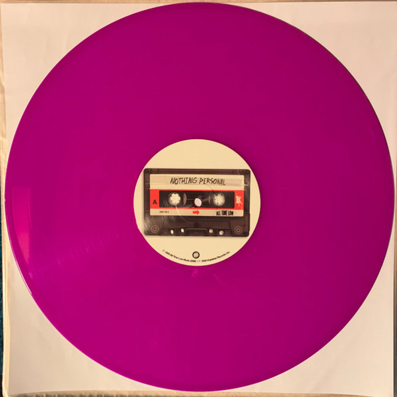 All Time Low - Nothing Personal (Limited Edition, Neon Purple Vinyl) (LP) - Joco Records