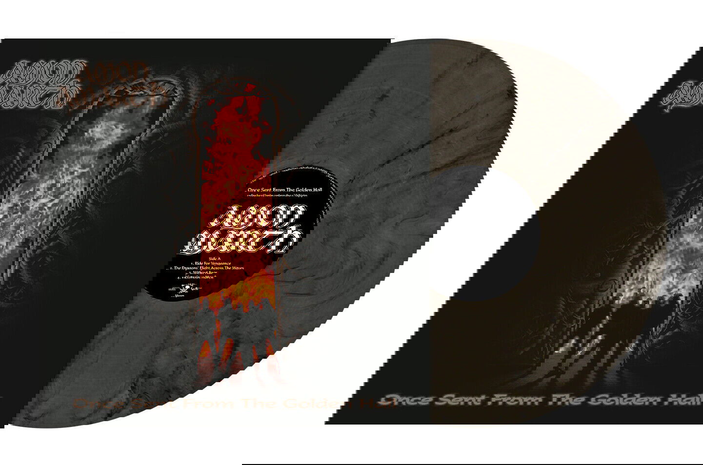 Amon Amarth - Once Sent from Golden Hall (Limited Edition, Smoke Grey Marble) (Import) (Vinyl) - Joco Records