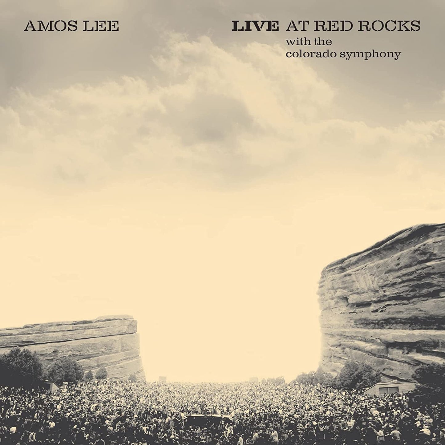 Amos Lee - Live At Red Rocks With The Colorado Symphony (Limited Edition, Splatter Vinyl) (2 LP) - Joco Records