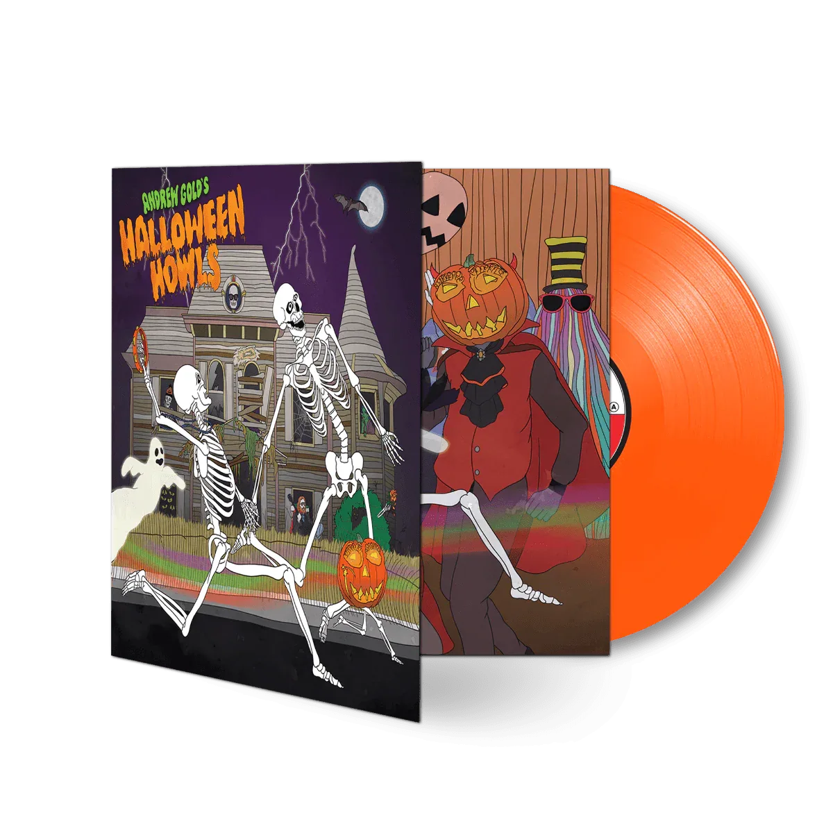 Andrew Gold - Halloween Howls: Fun & Scary Music (Limited Edition, Orange Color LP) - Joco Records
