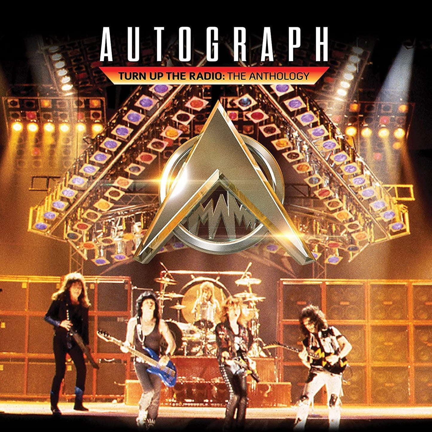 Autograph - Turn Up The Radio - The Anthology (Limited Edition, Gatefold, Red Vinyl) (2 LP) - Joco Records