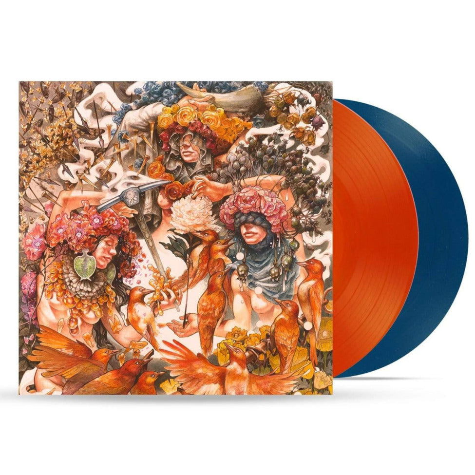Baroness - Gold \u0026 Grey (Indie Exclusive, Red \u0026 Blue Vinyl) (2 LP) – Joco  Records, image size:975x975