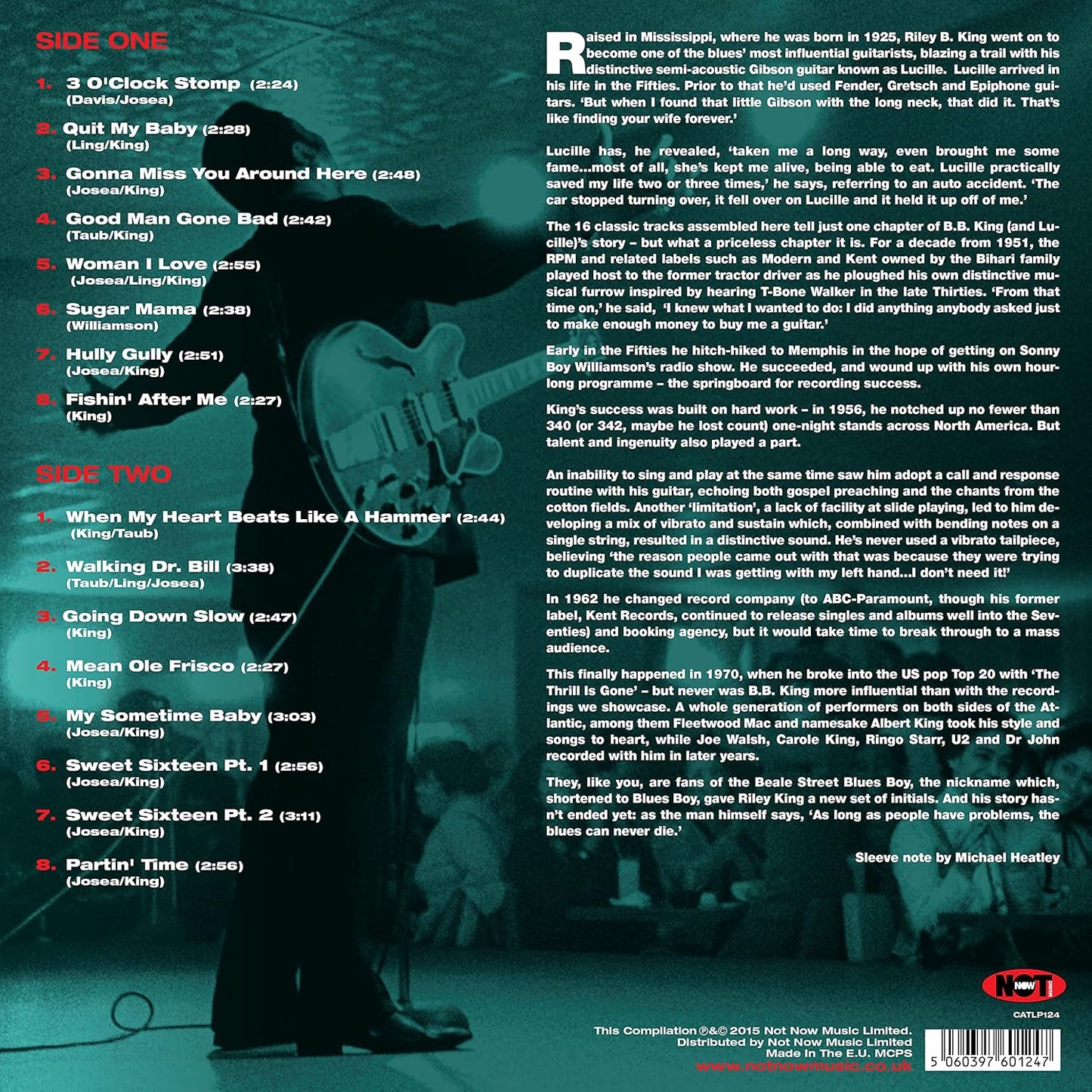 Bb King - The King Of The Blues - Original Classics (LP) - Joco Records