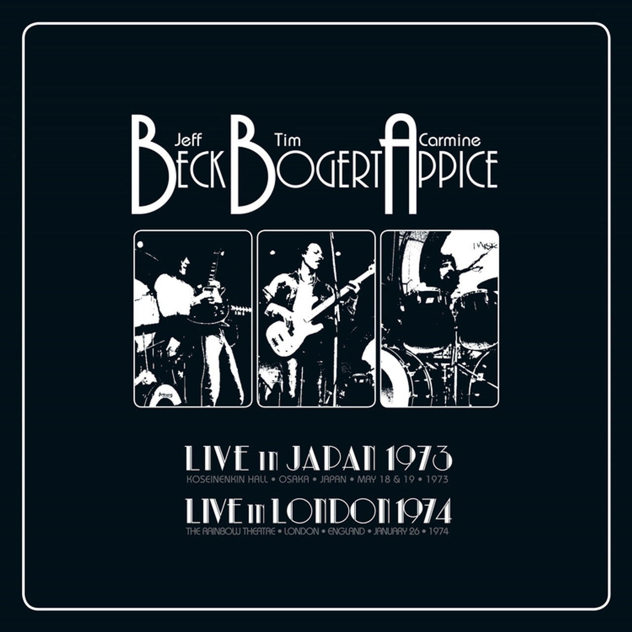 Beck, Bogert & Appice - Live 1973 & 1974 (Deluxe Edition, Box Set) (4 LP) - Joco Records