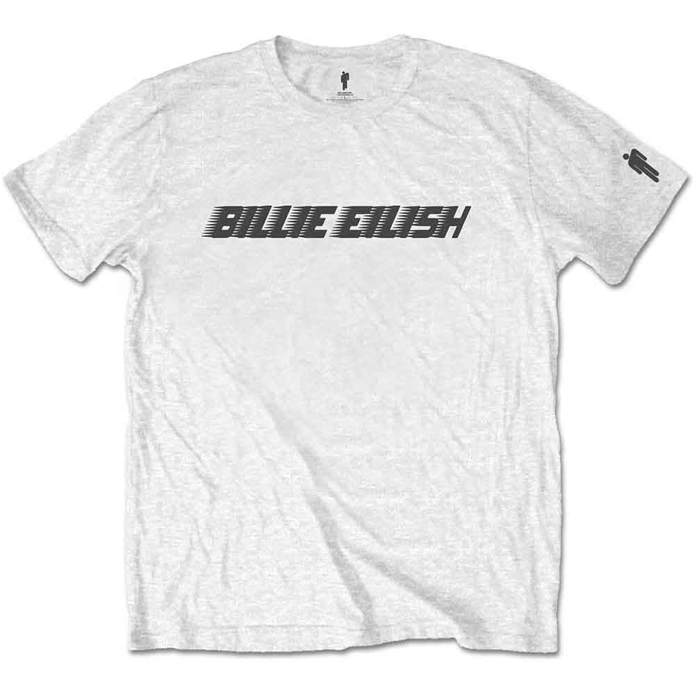 Billie Eilish - Black Racer Logo (T-Shirt) - Joco Records