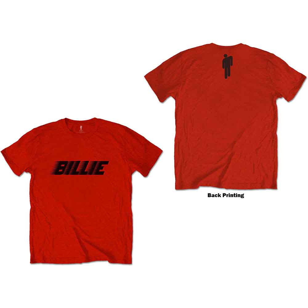 Billie Eilish - Racer Logo & Blohsh Tee (T-Shirt) - Joco Records