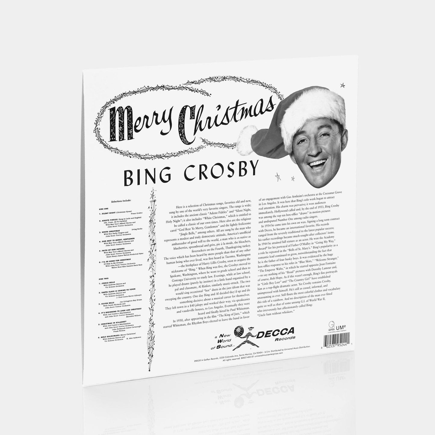 Bing Crosby - Merry Christmas (Remastered) (LP) - Joco Records