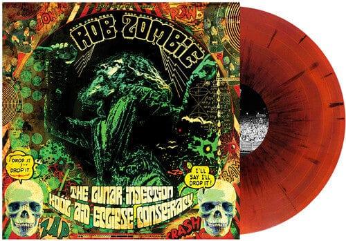 Rob Zombie - Lunar Injection Kool Aid Eclipse Conspiracy (Ox Blood & Orange Swirl w/ Black Splatterl) (Vinyl) - Joco Records