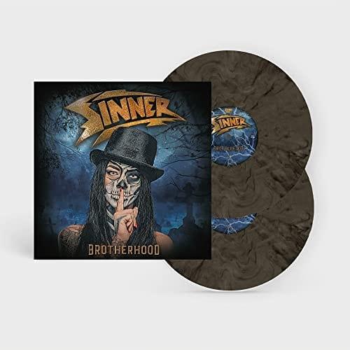 Sinner - Brotherhood (Clear/White/Black marbled) (Vinyl) - Joco Records
