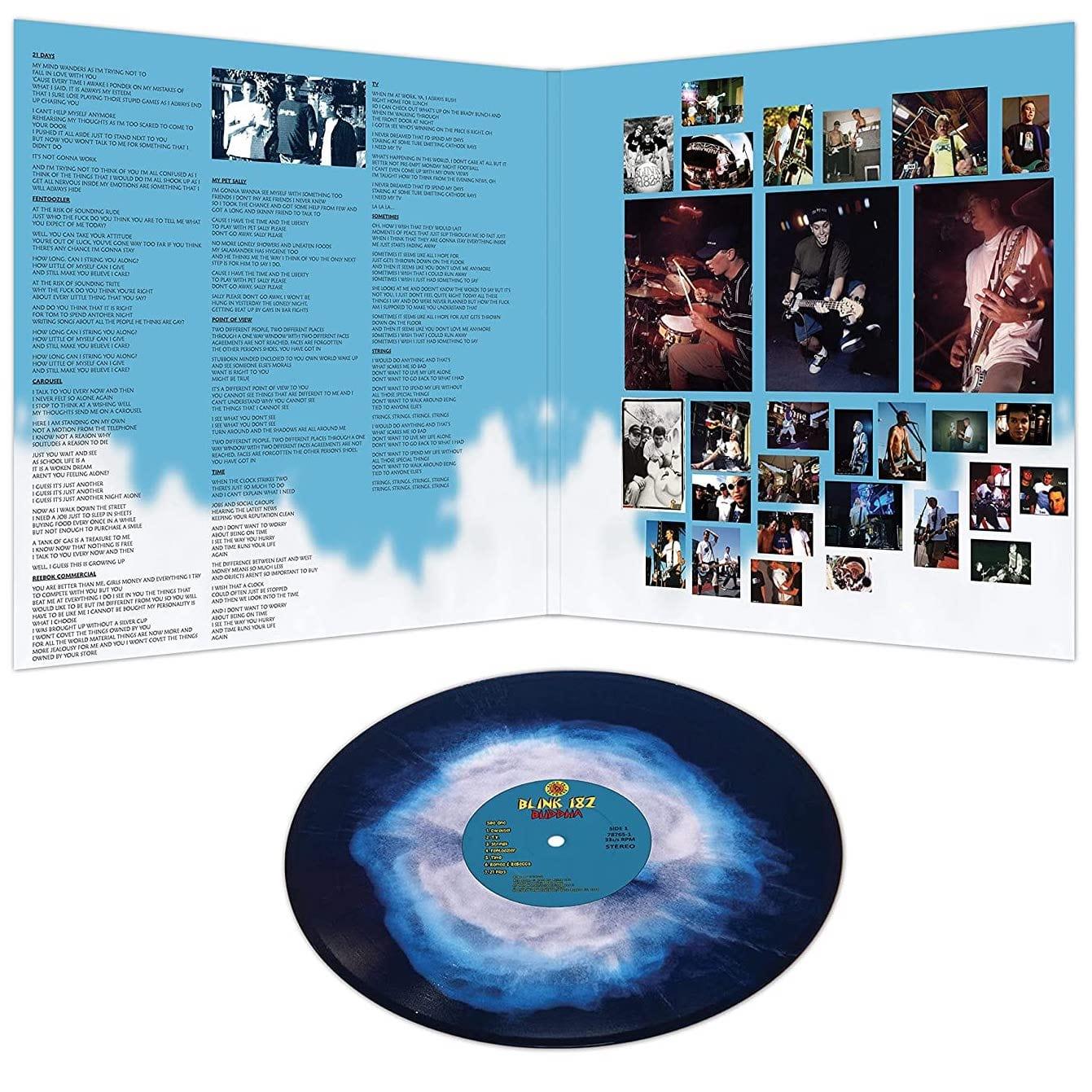 Blink-182 - Buddah (Limited Edition, Blue Haze Vinyl) (LP) - Joco Records