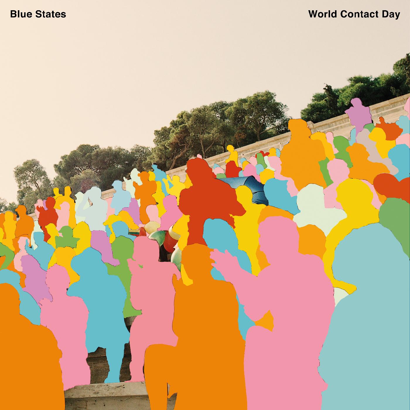 Blue States - World Contact Day (CREAM VINYL) - Joco Records
