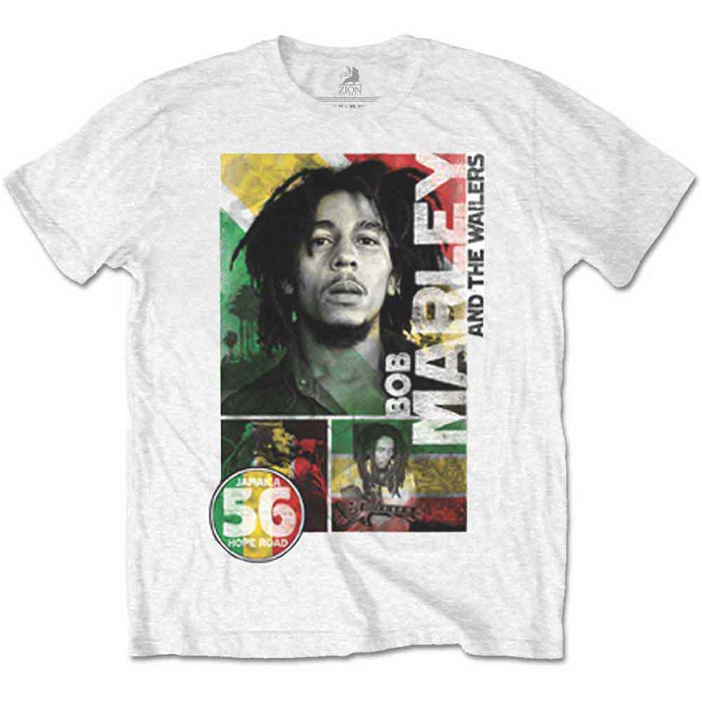 Bob Marley - 56 Hope Road Rasta (T-Shirt) - Joco Records