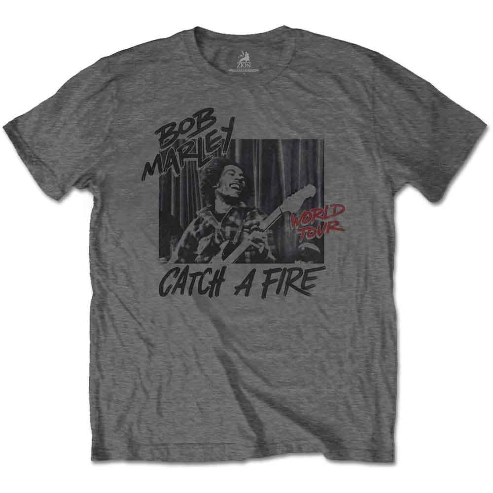Bob Marley - Catch A Fire World Tour (T-Shirt) - Joco Records