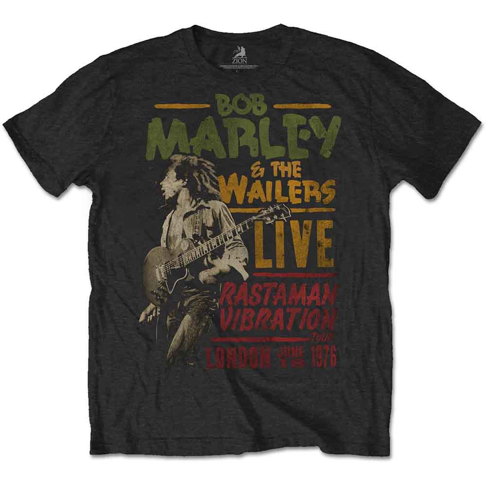 Bob Marley - Rastaman Vibration Tour 1976 (T-Shirt) - Joco Records