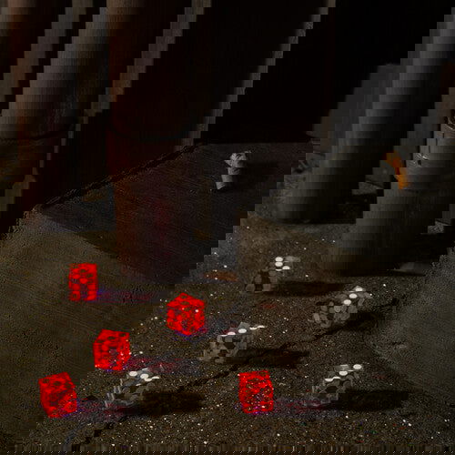 Bright Eyes - Five Dice, All Threes (Red & Orange Color Vinyl) (2 LP) - Joco Records