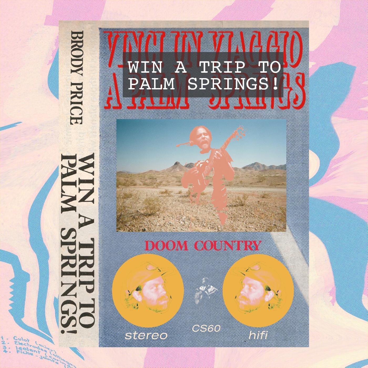 Brody Price - Win A Trip To Palm Springs! (Vinyl) - Joco Records