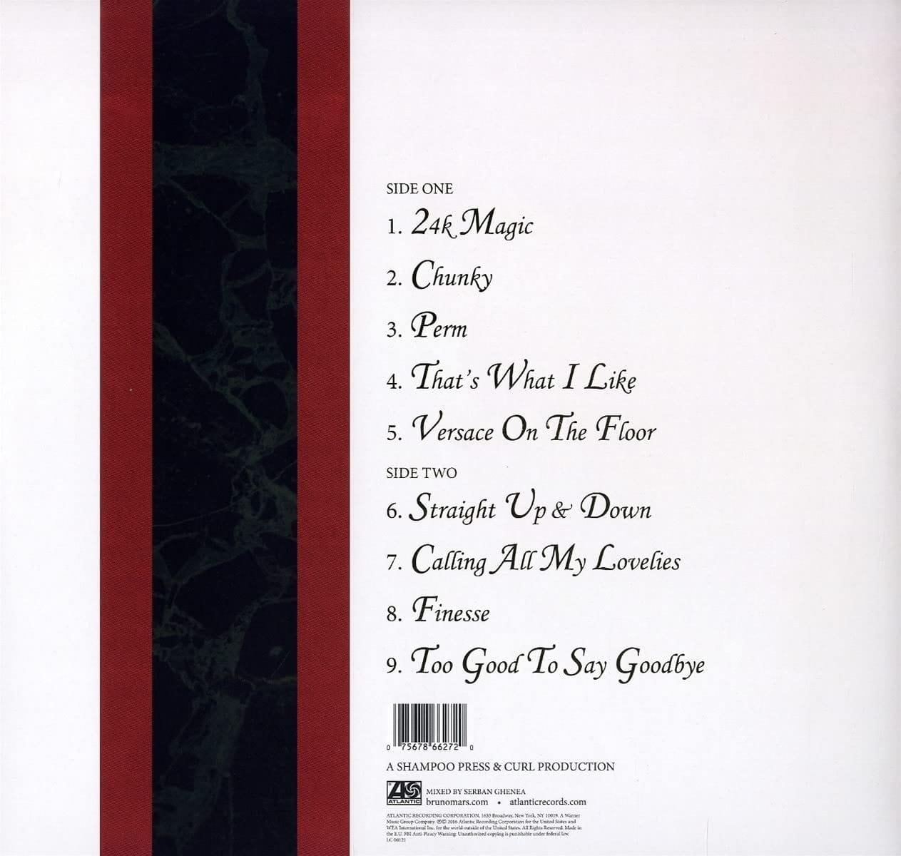 Bruno Mars - 24K Magic (Limited Edition Import, Gold Vinyl) (LP) - Joco Records