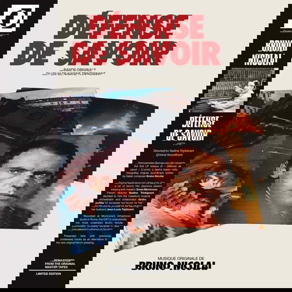 Bruno Nicolai - Defense De Savoir (Vinyl) - Joco Records