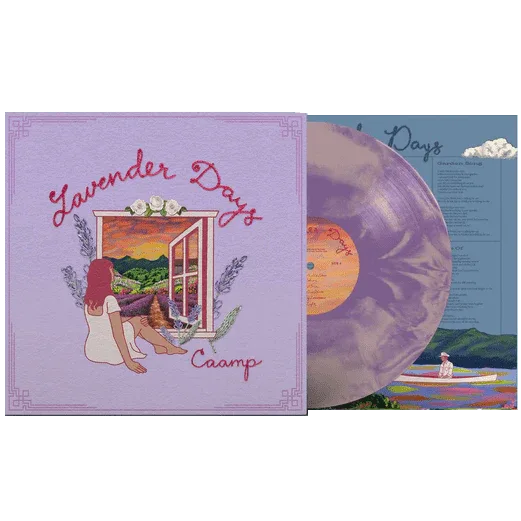Caamp - Lavender Days (Limited Edition, Pink & Purple Galaxy Swirl Vinyl) (LP) - Joco Records