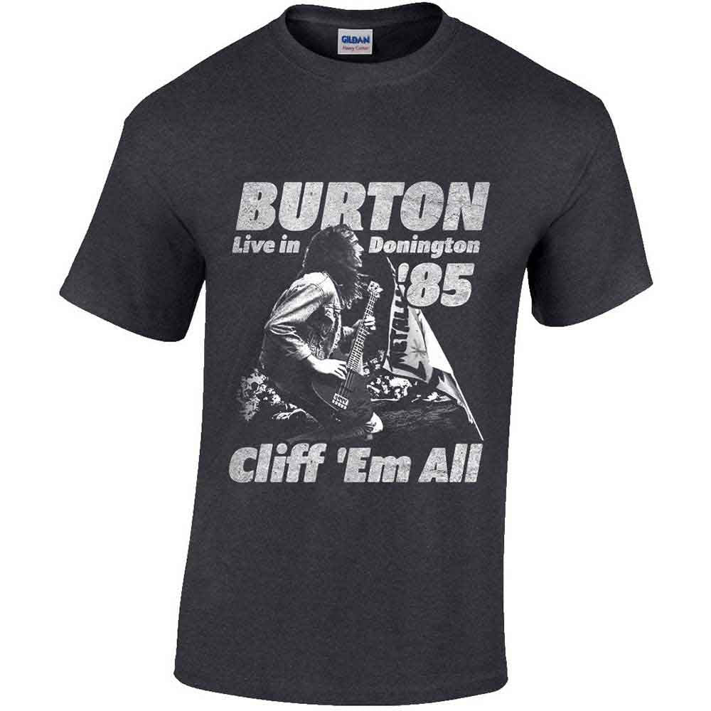 Cliff Burton - Flag Retro (T-Shirt) - Joco Records