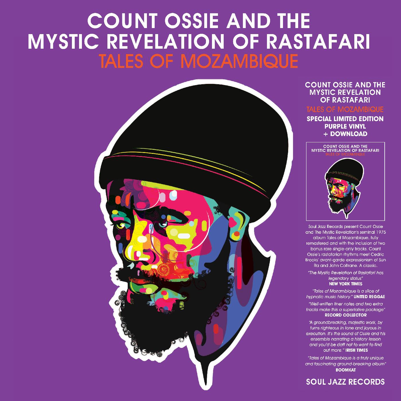 Count Ossie & The Mystic Revelation Of Rastafari - Tales Of Mozambique (Purple Vinyl) - Joco Records