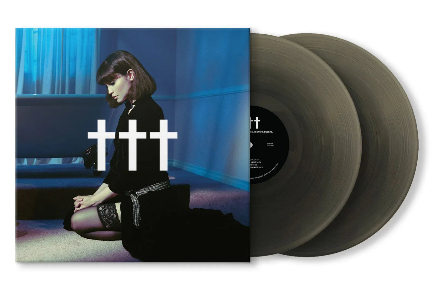 ††† (Crosses) - Goodnight, God Bless, I Love U, Delete. (Indie Exclusive, Black Ice Vinyl) (2 LP) - Joco Records