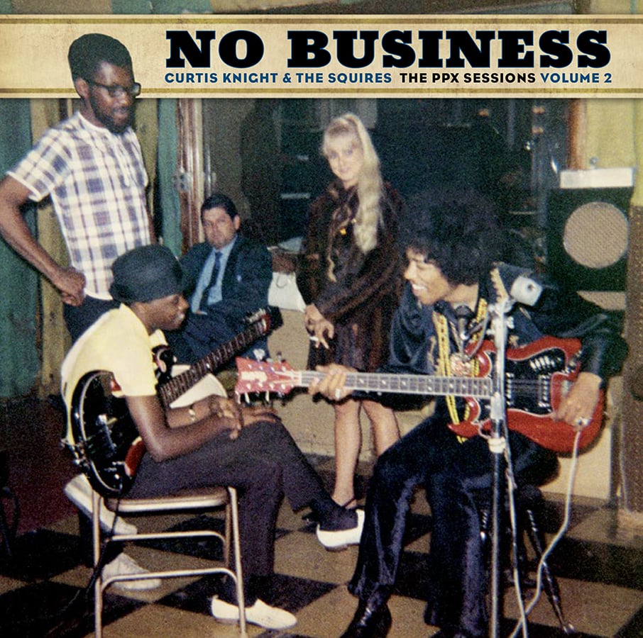 Curtis Knight & The Squires - No Business: The PPX Sessions, Volume 2 (RSD Exclusive, Brown Vinyl) (LP) - Joco Records